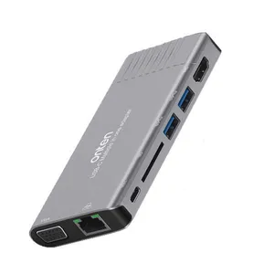 هاب 8 پورت USB-C اونتن مدل OTN-95117