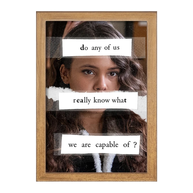 تابلو خندالو مدل جسیکا 13دلیل برای اینکه Reasons Why13  کد 20365