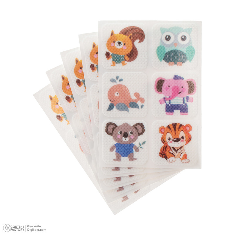 برچسب دور کننده حشرات بدون بو مدل Mosquito Repellent وزن 1 گرم بسته 30 عددی