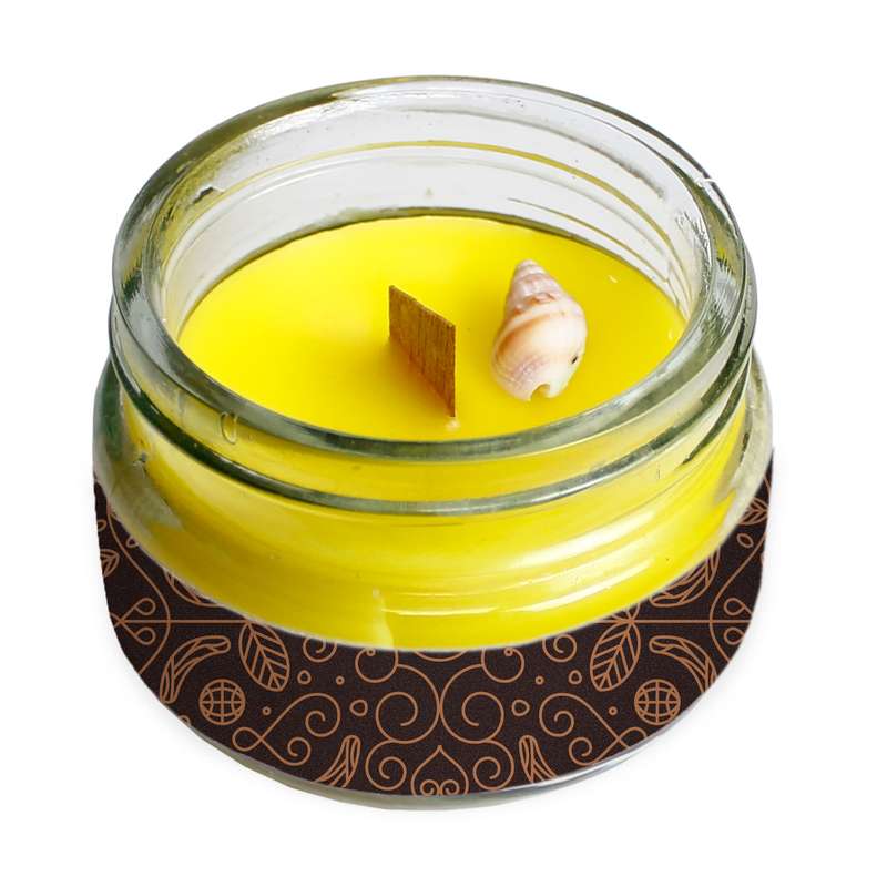 شمع لیوانی طرح مینیمال مدل C547