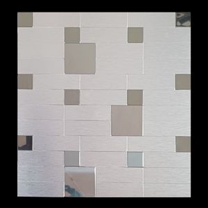 دیوارپوش مدل تایل بین کابینتی پشت چسبدار کد 20036 بسته 6 عددی