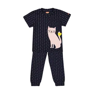 Madar 407-59 T-Shirt And Pants Set For Girls