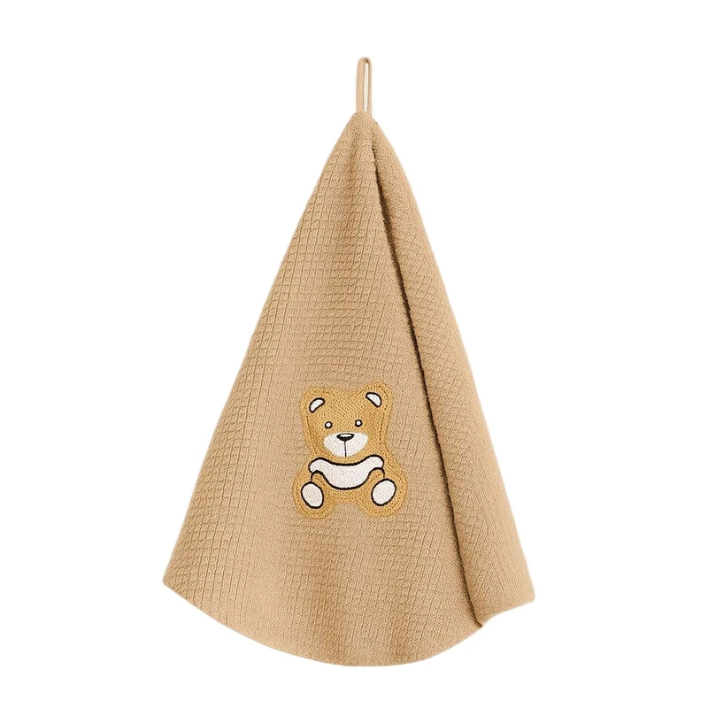 ست حوله و دستمال خانه و آشپزخانه مدل حوله‌ای میکروفایبر نانو طرح پرهون