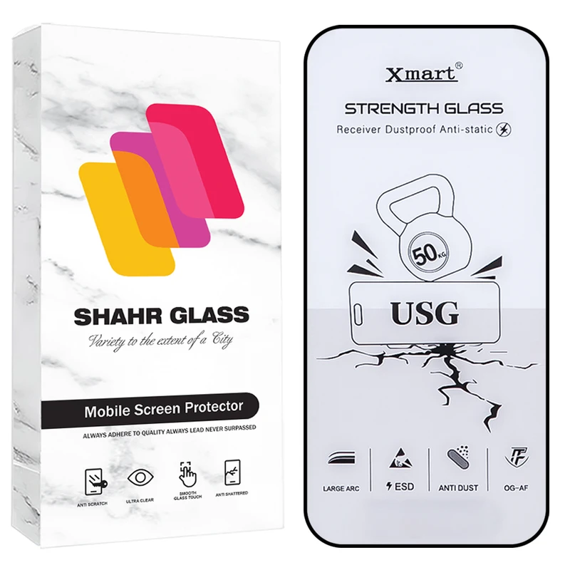 محافظ صفحه نمایش شهر گلس مدل XMTS مناسب برای گوشی موبایل اپل iPhone 13 Pro Max / iPhone 14 Plus