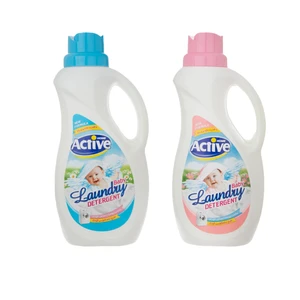 مایع لباسشویی اکتیو مخصوص کودک مدل ab حجم 1500 میلی لیتر بسته 2 عددی
