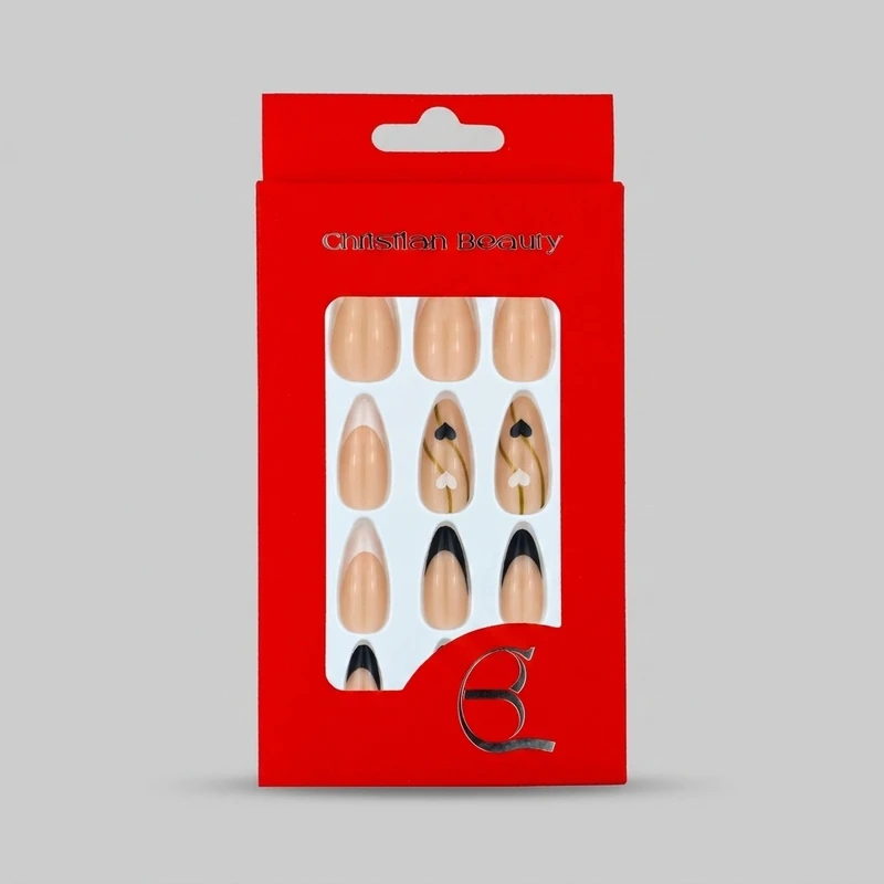 ناخن مصنوعی کریستین بیوتی کد NB73 بسته 12 عددی