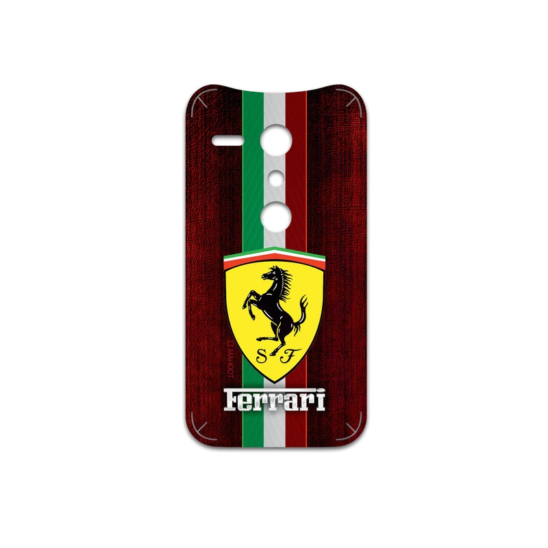 برچسب پوششی ماهوت مدل Ferrari مناسب برای گوشی موبایل موتورولا Moto G