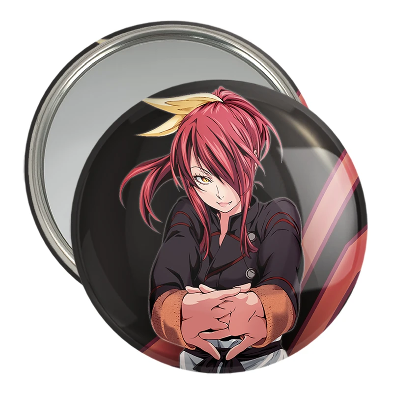 آینه جیبی خندالو مدل ریندو انیمه جنگ غذاها Food Wars  کد 16979