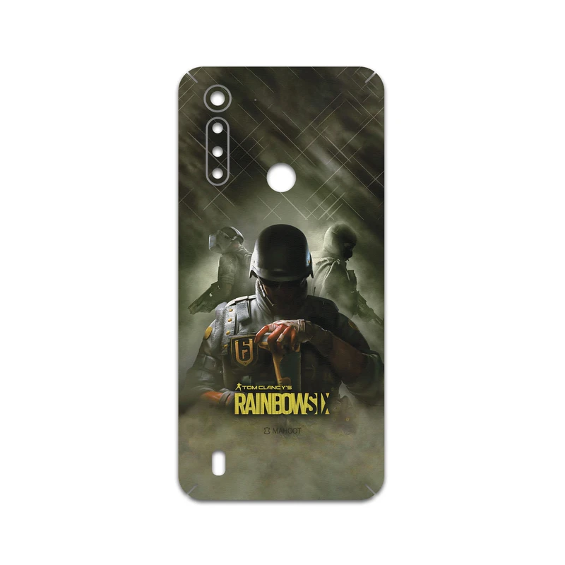 برچسب پوششی ماهوت مدل Rainbow-Six-Game مناسب برای گوشی موبایل موتورولا Moto e6 Plus