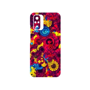 MAHOOT Vector Flower Garden Digital Art Cover Sticker for Xiaomi Redmi Note 10
