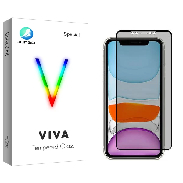 محافظ صفحه نمایش حریم شخصی جانبو مدل Viva مناسب برای گوشی موبایل اپل iPhone XR