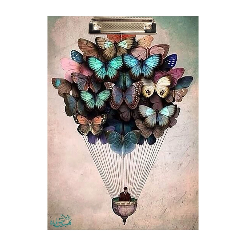 تخته شاسی مبین ایده مدل گل کدh26 سایز A4