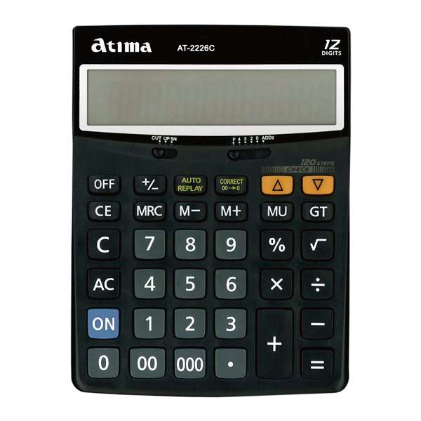 ماشین حساب آتیما مدل AT-2226c ماشین حساب آتیما مدل AT-2226c