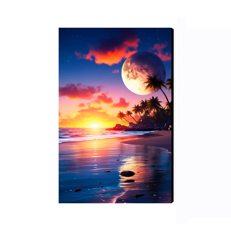 تابلو شاسی عرش مدل فانتزی منظره دریا کد As2443