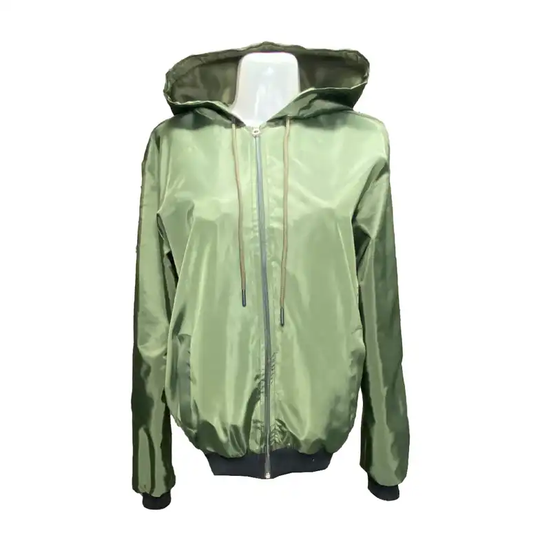 کاپشن بهاره مردانه مدل خلبانی کد 2007 رنگ سبز