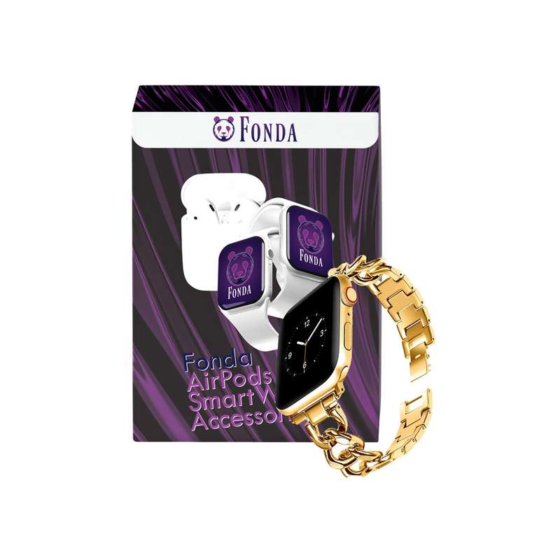 بند فوندا مدل نیو کارتیر مناسب برای ساعت هوشمند اپل واچ 38/40 میلیمتری