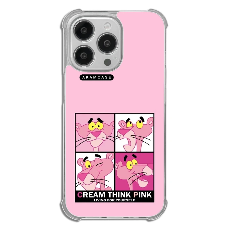 کاور آکام مدل AMC-WTA13PRO-PINK PANTHER15 مناسب برای گوشی موبایل اپل iPhone 13 Pro