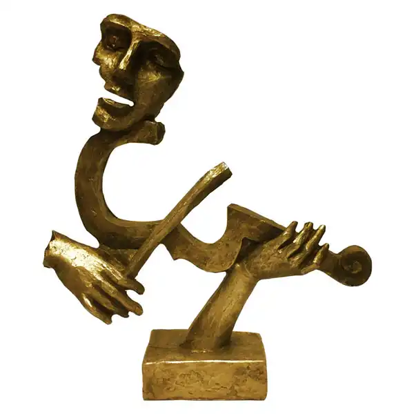 مجسمه دنیا دکوری سرمد مدل نوازنده ویالن کد 3