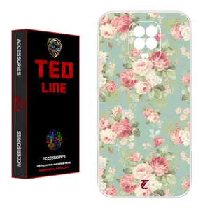 کاور تدلاین طرح گل کد 1224 مناسب برای گوشی موبایل شیائومی Redmi Note 9S / Note 9 Pro