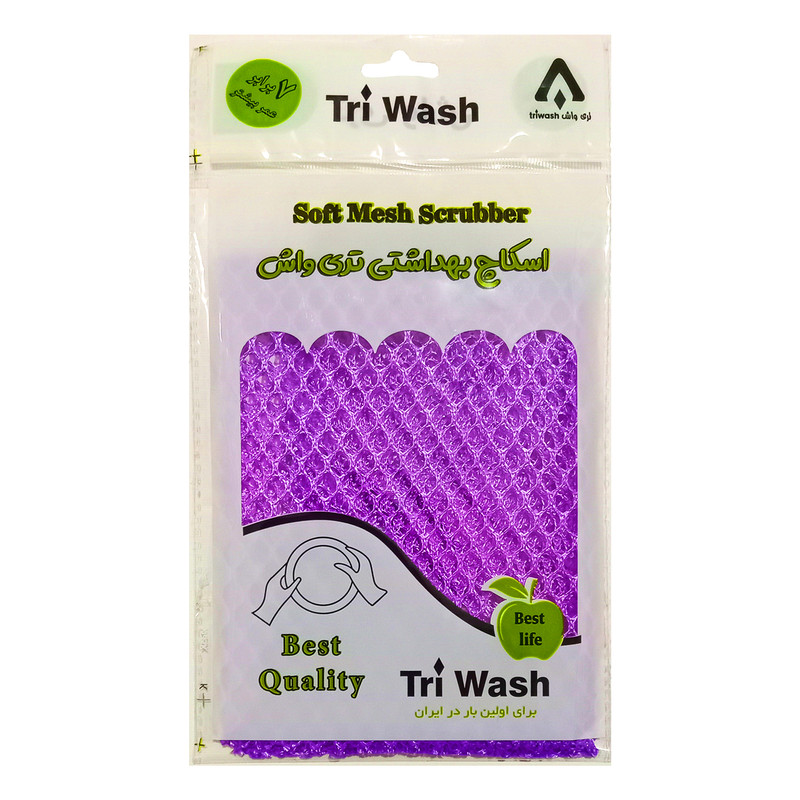 اسکاچ تري واش مدل ساده بسته شش عددی