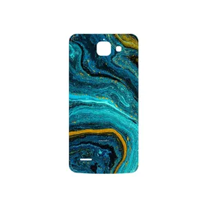 MAHOOT Turquoise marblewith golden streaks Cover Sticker for Huawei Ascend G730
