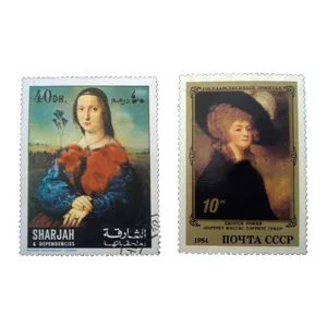 تمبر یادگاری مدل ملل کد bc-2058 مجموعه 2 عددی