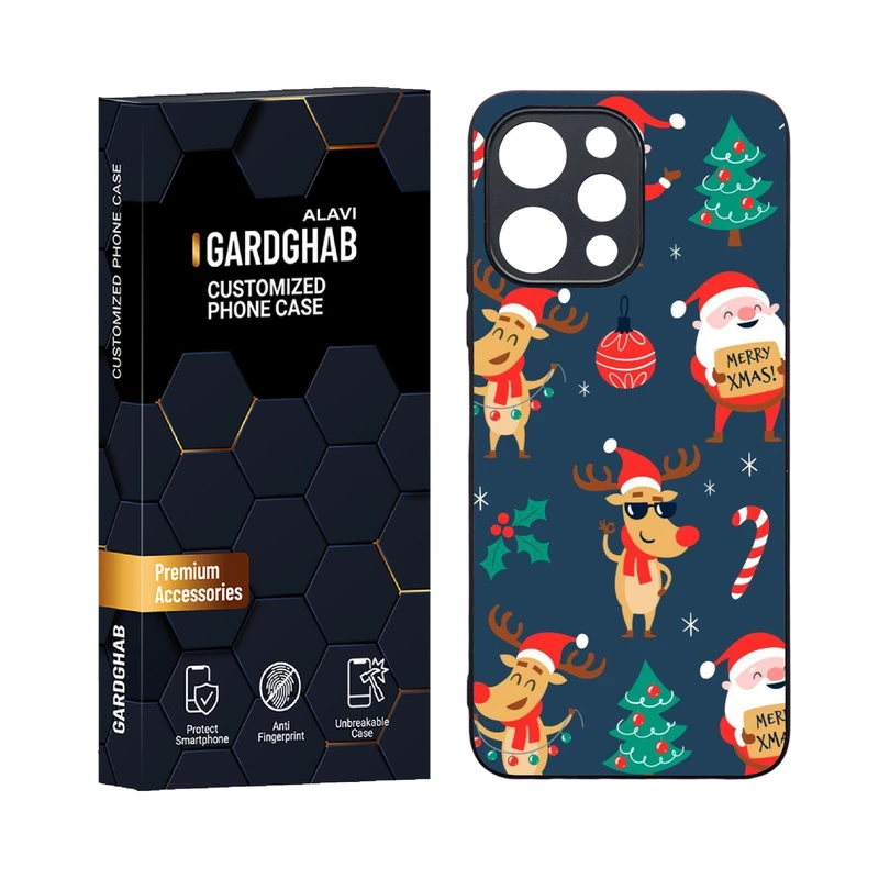 کاور گارد قاب علوی مدل دورژله ای فانتزی مناسب برای گوشی موبایل شیائومی Poco M6 pro 5G