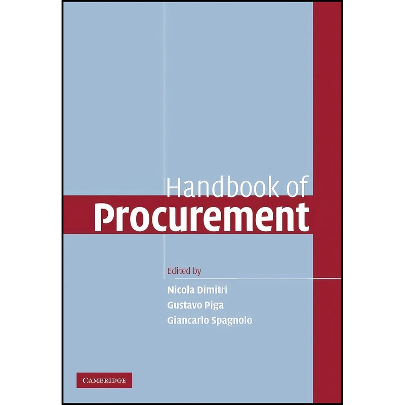 کتاب Handbook of Procurement اثر جمعي از نويسندگان انتشارات Cambridge University Press