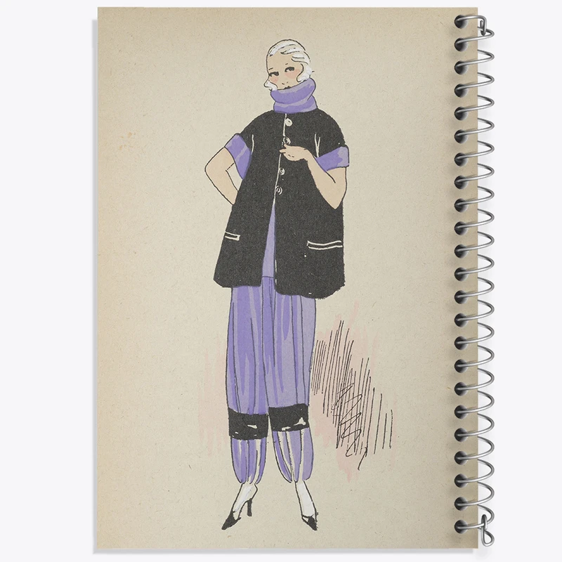 دفتر مشق 100 برگ خندالو طرح فیگور دخترانه کد N2485