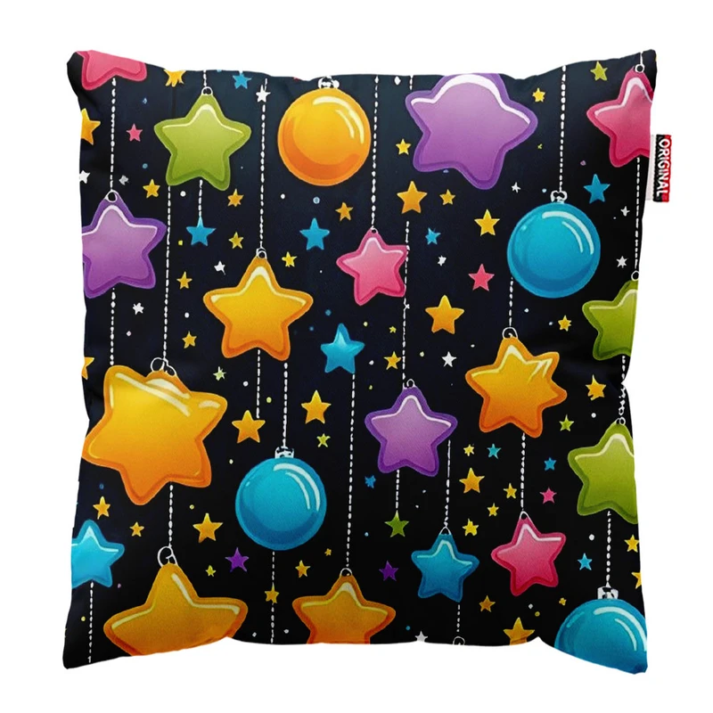 کوسن پاد آفرین طرح ستاره کد 2848 سایز 30*30 سانتی متر