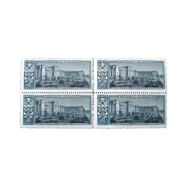 تمبر یادگاری مدل بنای تاریخی روسیه  کد DS5040 مجموعه 4 عددی