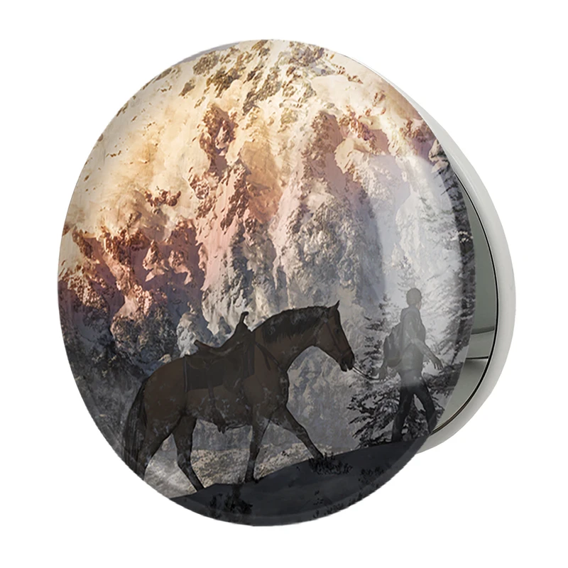 آینه جیبی خندالو طرح بازی آخرین بازمانده از ما (The Last Of Us) مدل تاشو کد 31714