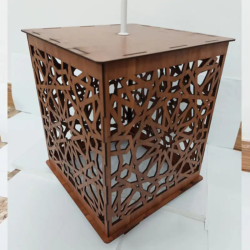 لوستر سقفی مدل چوبی A71