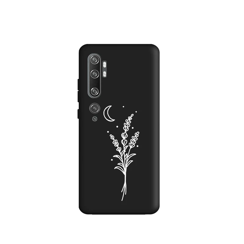 کاور قاب گارد طرح گل و ماه کد s8820 مناسب برای گوشی موبایل شیائومی Mi Note 10 / Mi Note 10 Pro