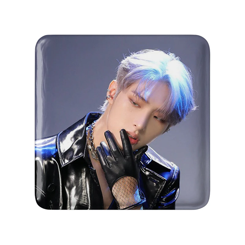 مگنت خندالو طرح مینگی گروه ایتیز ATEEZ  مدل مربعی کد 21250