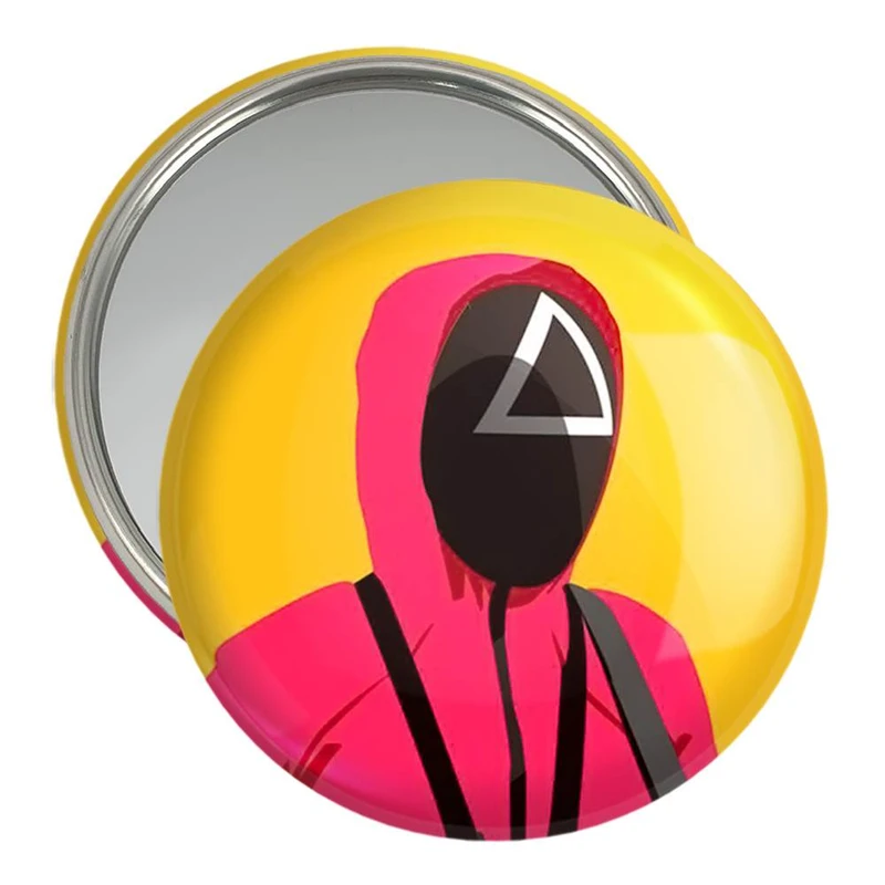 آینه جیبی خندالو مدل بازی مرکب  Squid Game  کد 10803