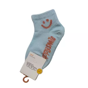 جوراب بچگانه مدل happysmile طرح خنده