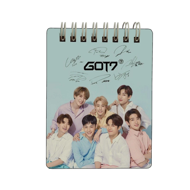 دفترچه یادداشت طرح got7 کد yg7