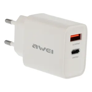 شارژر دیواری 22.5 وات دو پورت اوی مدل PD81-EU