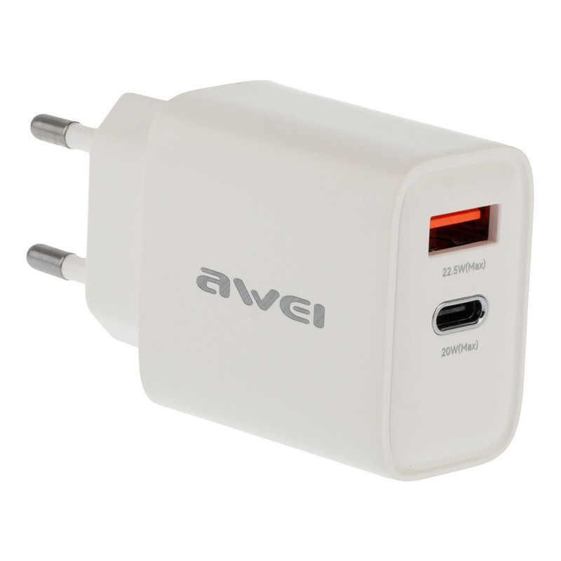 شارژر دیواری 22.5 وات دو پورت اوی مدل PD81-EU