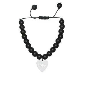 دستبند هایکا مدل قلب و love کد da.h 72