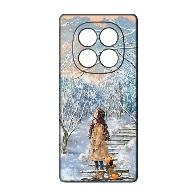 کاور طرح دخترانه کد 275 مناسب برای گوشی موبایل شیائومی Redmi Note 14 Pro 4G / Poco X7