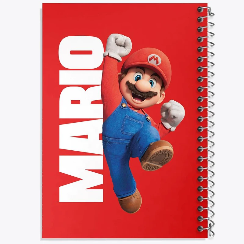 دفتر نت موسیقی 50 برگ خندالو مدل سوپر ماریو کد 29350