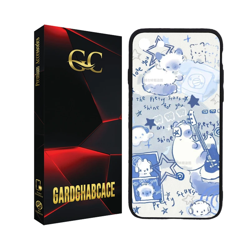 کاور گارد قاب کیس مدل دخترانه T  مناسب برای گوشی موبایل اپل  iPhone 7 \ 8 \ SE 2020