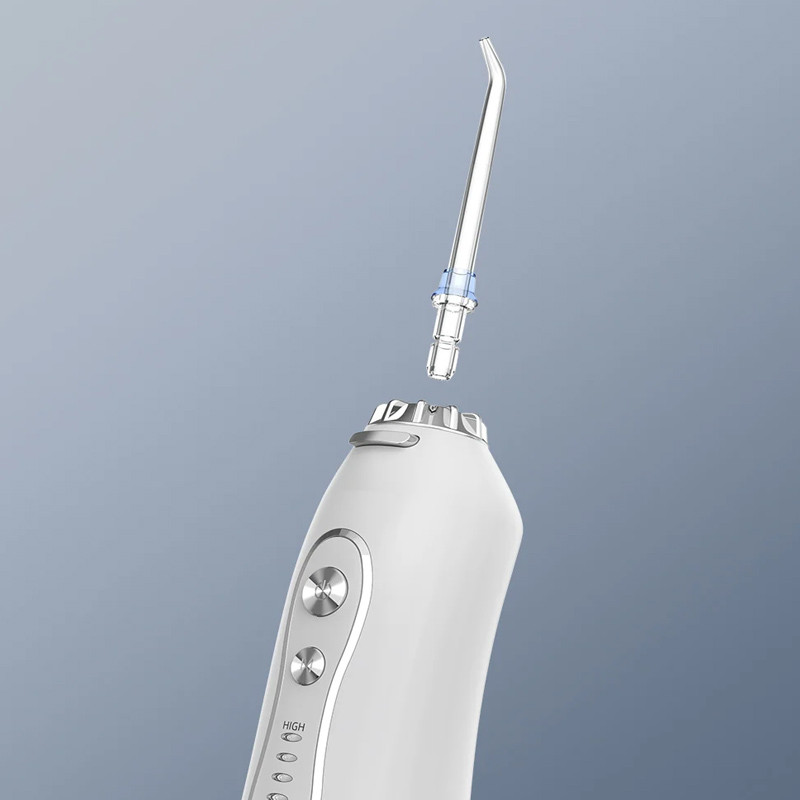 دستگاه شست‌وشوی دهان و دندان برقی اچ تو اوفلس مدل HF-6 PLUS به همراه 8 سری