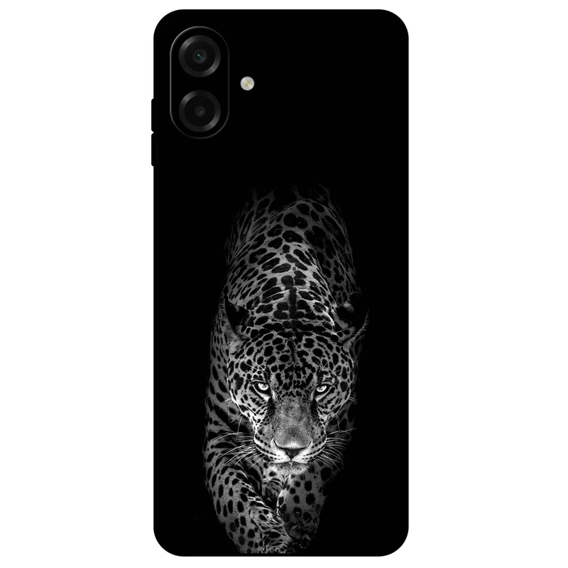 کاور مگافون طرح پلنگ مدل 1879 مناسب برای گوشی موبایل سامسونگ Galaxy A07 4G