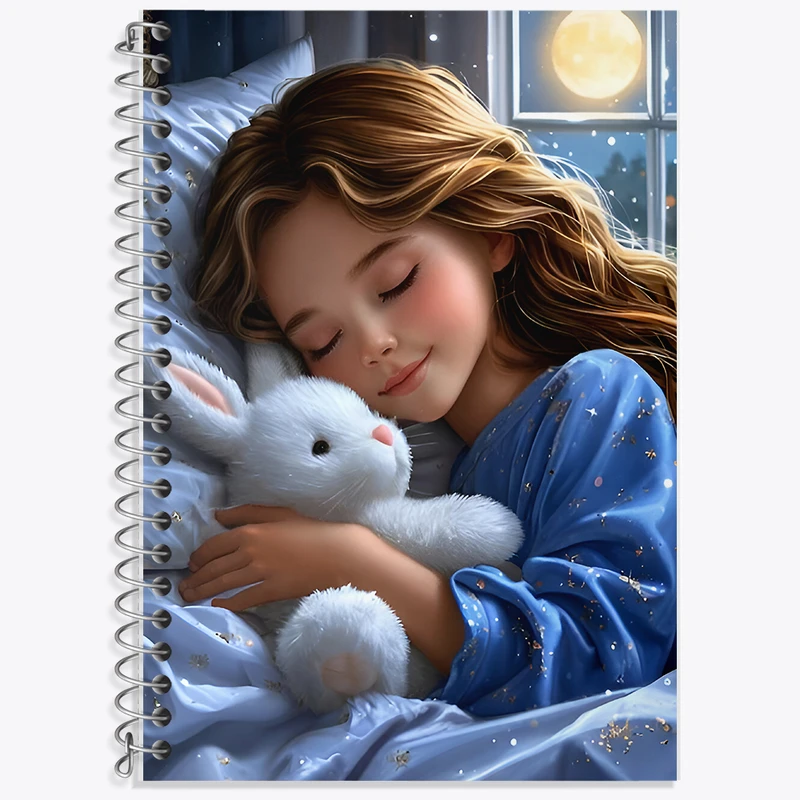 دفتر نت موسیقی 50 برگ خندالو طرح دخترانه کد F8396