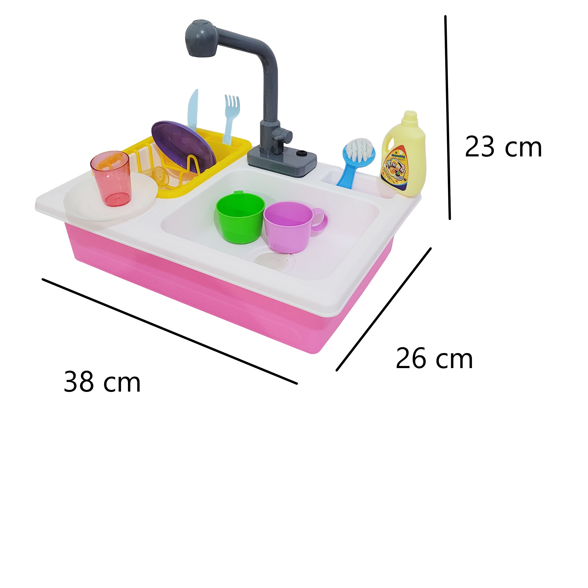 اسباب بازی سینک ظرفشویی مدل Sink ELECTRIC کد 0090877 -  - 2