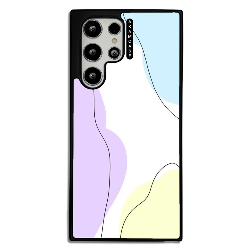 کاور آکام مدل AMCWSGS22U-COLOR PATTERN2 مناسب برای گوشی موبایل سامسونگ Galaxy S22 Ultra