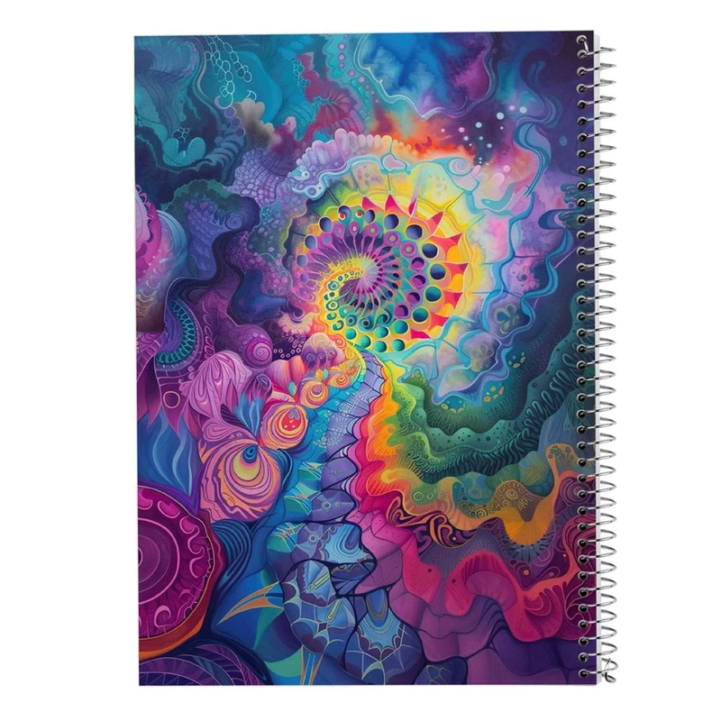 دفتر شطرنجی 50 برگ مدوپد طرح اشکال فانتزی کد DF16068